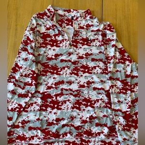 Swing Juice Camp 1/4 Zip Up Pullover Size 3XL XXXL Golf Shirt